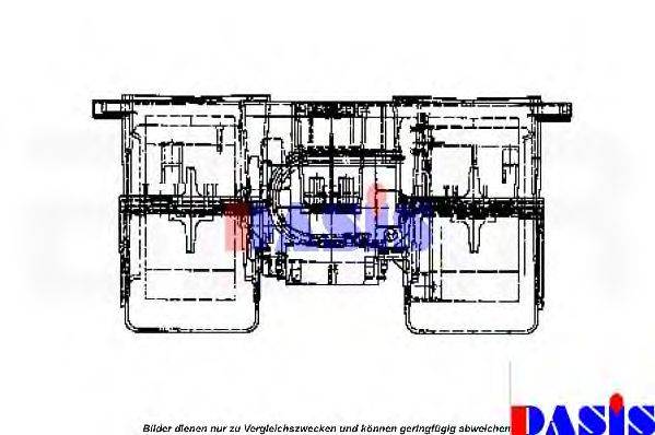 AKS DASIS 740540N Вентилятор салону