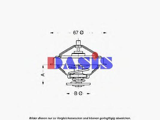 AKS DASIS 751883N Термостат, охолоджуюча рідина