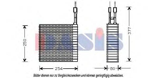 AKS DASIS 820243N Випарник, кондиціонер