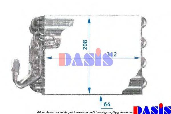 AKS DASIS 821130N Випарник, кондиціонер