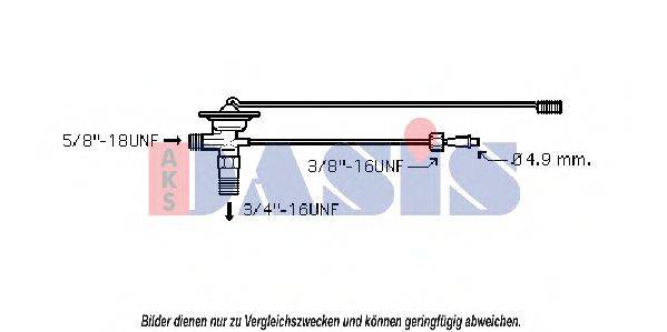 AKS DASIS 840008N Розширювальний клапан, кондиціонер