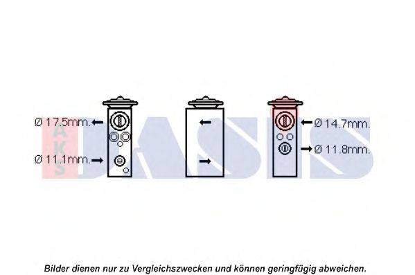 AKS DASIS 840182N Розширювальний клапан, кондиціонер
