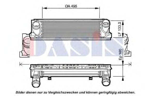 AKS DASIS 057029N Інтеркулер