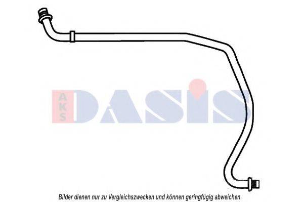 AKS DASIS 885828N Трубопровід високого/низкого тиску, кондиціонер