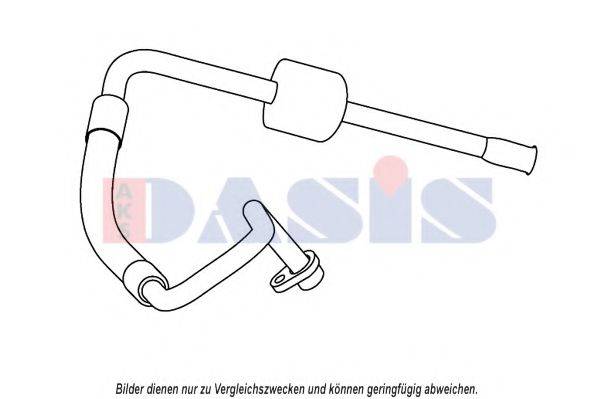 AKS DASIS 885831N Трубопровід високого/низкого тиску, кондиціонер