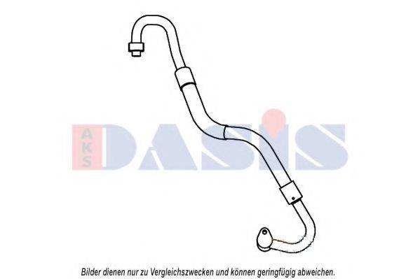 AKS DASIS 885855N Трубопровід високого/низкого тиску, кондиціонер