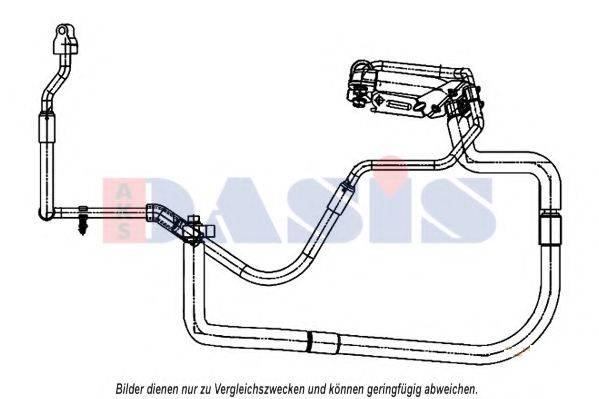 AKS DASIS 885874N Трубопровід високого/низкого тиску, кондиціонер