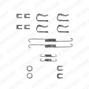 DELPHI LY1018 Комплектуючі, гальмівна колодка