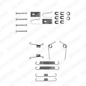 DELPHI LY1126 Комплектуючі, гальмівна колодка