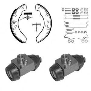 DELPHI 795 Комплект гальмівних колодок