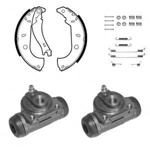 DELPHI 927 Комплект гальмівних колодок