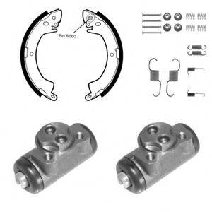 DELPHI 971 Комплект гальмівних колодок