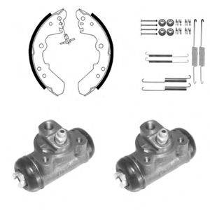 DELPHI 969 Комплект гальмівних колодок