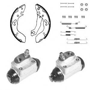 DELPHI KP1050 Комплект гальмівних колодок