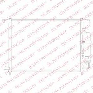 DELPHI TSP0225694 Конденсатор, кондиціонер