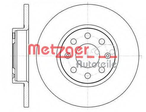 METZGER 6120900 гальмівний диск