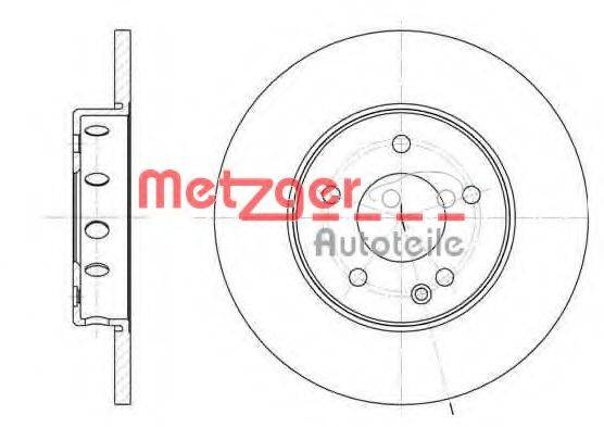 METZGER 631000 гальмівний диск