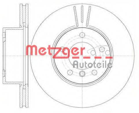 METZGER 697410 гальмівний диск