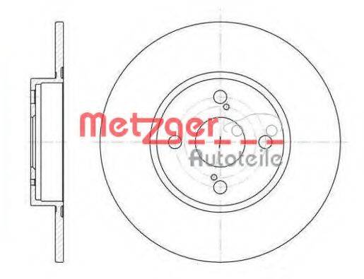METZGER 690000 гальмівний диск