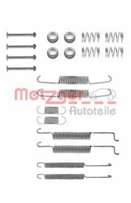 METZGER 1050597 Комплектуючі, гальмівна колодка