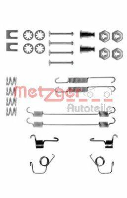 METZGER 1050617 Комплектуючі, гальмівна колодка