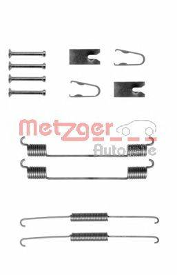 METZGER 1050781 Комплектуючі, гальмівна колодка