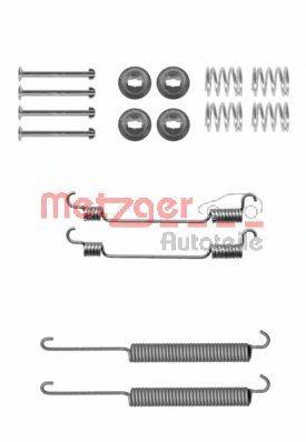 METZGER 1050806 Комплектуючі, гальмівна колодка