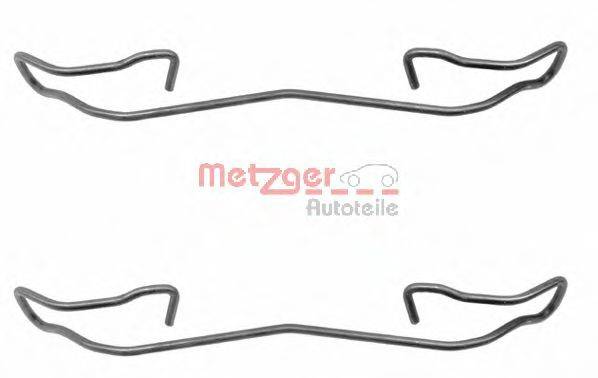 METZGER 1091187 Комплектуючі, колодки дискового гальма