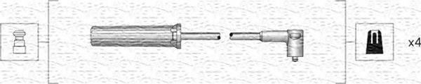 MAGNETI MARELLI 941318111196 Комплект дротів запалювання