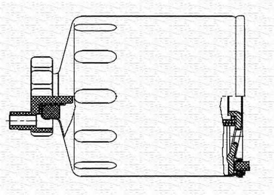 MAGNETI MARELLI 213908569000 Паливний фільтр