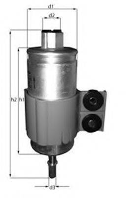 MAGNETI MARELLI 154703494890 Паливний фільтр