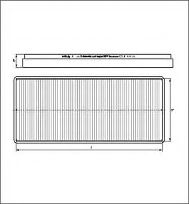 MAGNETI MARELLI 154064179500 Фільтр, повітря у внутрішньому просторі