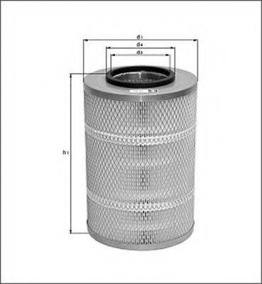 MAGNETI MARELLI 154065309190 Повітряний фільтр