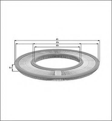 MAGNETI MARELLI 154070049220 Повітряний фільтр