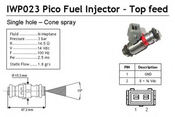 MAGNETI MARELLI 214310002310 Клапанна форсунка