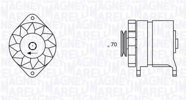 MAGNETI MARELLI 063321087010 Генератор