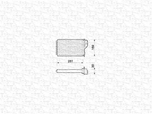 MAGNETI MARELLI 350218202000 Теплообмінник, опалення салону