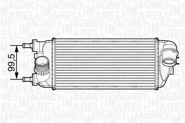 MAGNETI MARELLI 351319201500 Інтеркулер