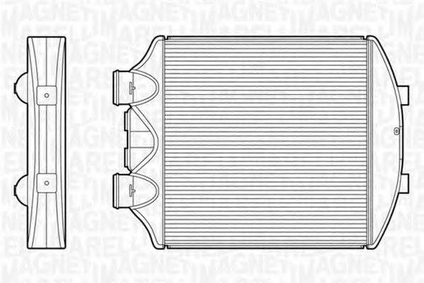 MAGNETI MARELLI 351319201660 Інтеркулер