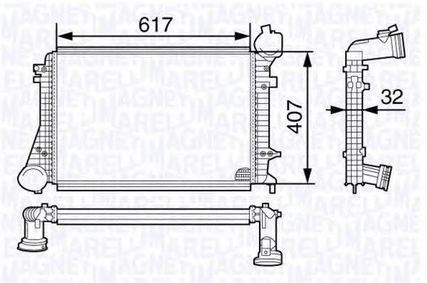 MAGNETI MARELLI 351319202000 Інтеркулер