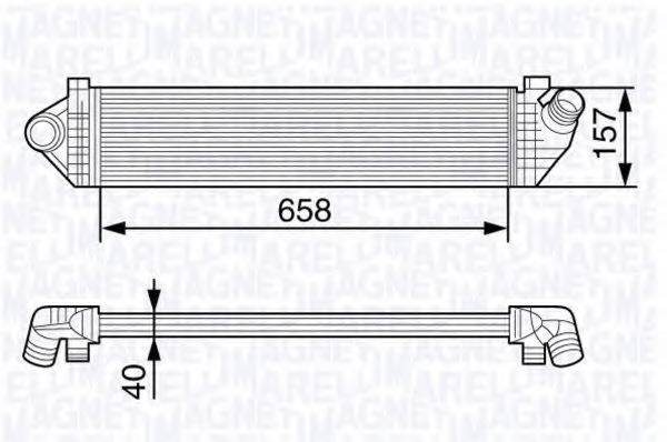 MAGNETI MARELLI 351319202280 Інтеркулер