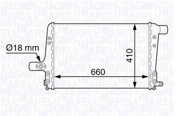 MAGNETI MARELLI 351319202430 Інтеркулер