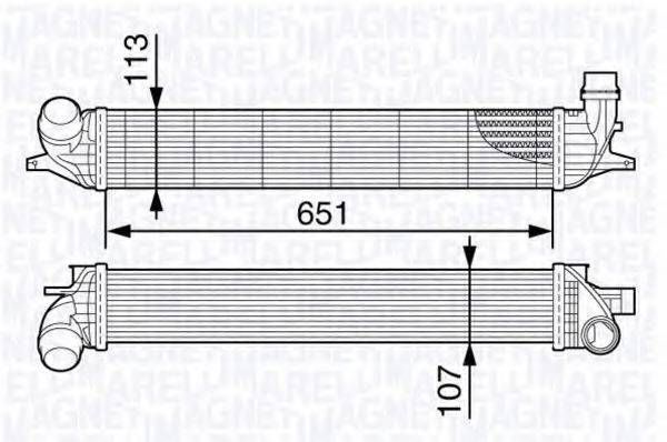 MAGNETI MARELLI 351319202620 Інтеркулер