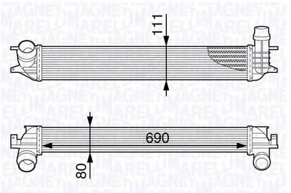 MAGNETI MARELLI 351319202630 Інтеркулер