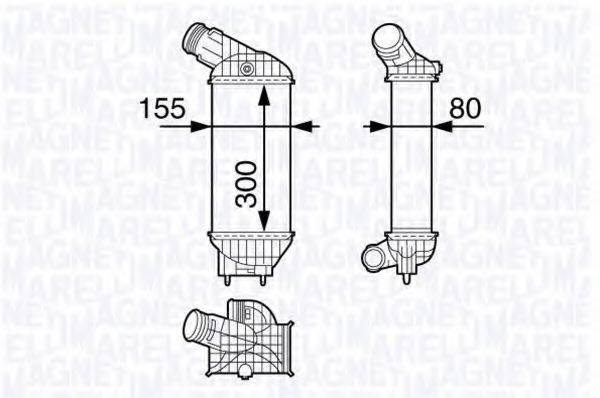 MAGNETI MARELLI 351319202880 Інтеркулер