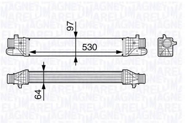 MAGNETI MARELLI 351319202960 Інтеркулер