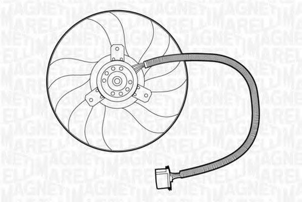 MAGNETI MARELLI 069422266010 Вентилятор, охолодження двигуна