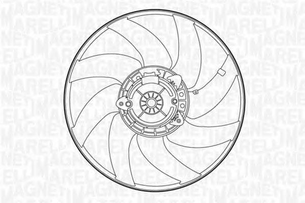 MAGNETI MARELLI 069422422010 Вентилятор, охолодження двигуна