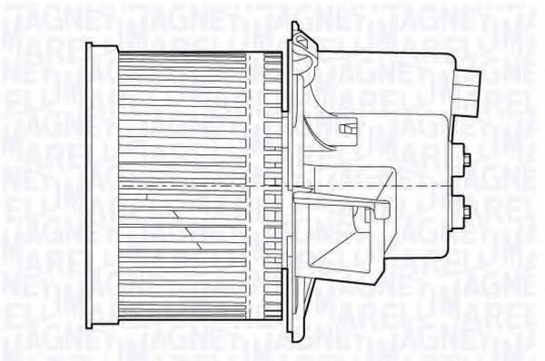 MAGNETI MARELLI 069412655010 Вентилятор салону