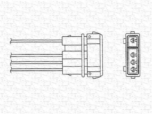 MAGNETI MARELLI 460000283010 Лямбда-зонд